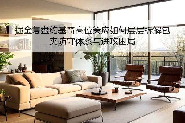 掘金复盘约基奇高位策应如何层层拆解包夹防守体系与进攻困局